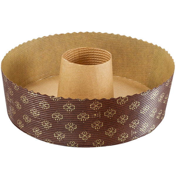 Novacart Corrugated Kraft Paper Baking Ring Mold 7 7/8" x 2 3/8" (1 CT) - Set With Style