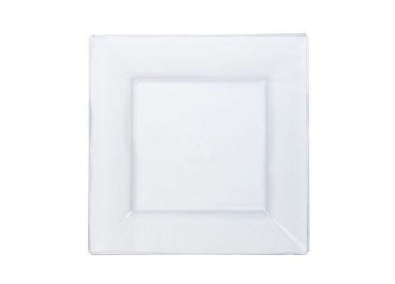 Square Clear Dessert Plate (10 ct) - Set With Style
